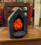 Ganesh Devali – Fiber Shrine with Terracotta Ganesha