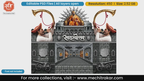 Swarajyotsav Chhatrapati Shivaji Maharaj Theme Editable PSD Pandal Decoration Template