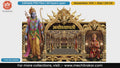 Ayodhyapati Lord Rama Editable PSD Backdrop Template for Pandal Decoration