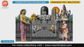 Atmalinga Lord Shiva and Ravana Legend Editable PSD Pandal Decoration Template