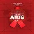 Professional World AIDS Day Template Design in Marathi, Hindi, and English - High-Quality Editable PSD and JPG by Me Chitrakar