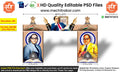 Dr. Babasaheb Ambedkar Jayanti Entry Arch Design | High-Quality Editable PSD File | Me Chitrakar | BAJBEK0325-4