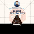 Professional World Braille Day Template Design in Marathi, Hindi, and English - High-Quality Editable PSD and JPG by Me Chitrakar