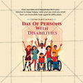 Professional International Day of Persons with Disabilities Template Design for Social Media in Marathi, Hindi, and English - PSD and JPG by Me Chitrakar