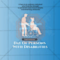 Creative International Day of Persons with Disabilities editable Poster in Marathi, Hindi, and English - Editable PSD and JPG by Me Chitrakar