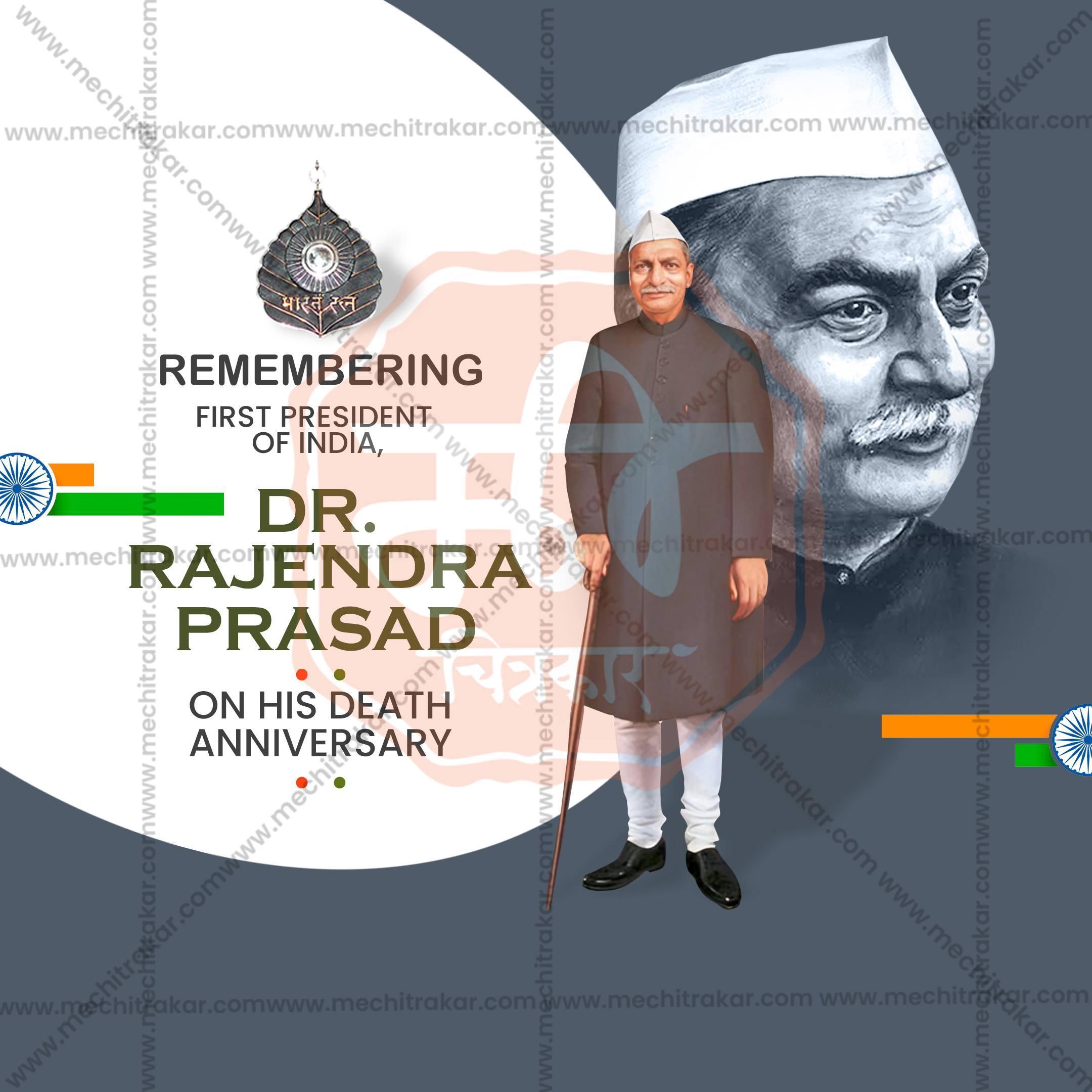 Dr. Rajendra Prasad Punyatithi Social Media Templates | 10 PSD Bundle No.1 (English) | Me Chitrakar-0225