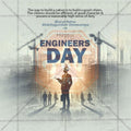 Premium Engineer's Day Festival Invitation in Marathi, Hindi, and English - Editable PSD  by Me Chitrakar
