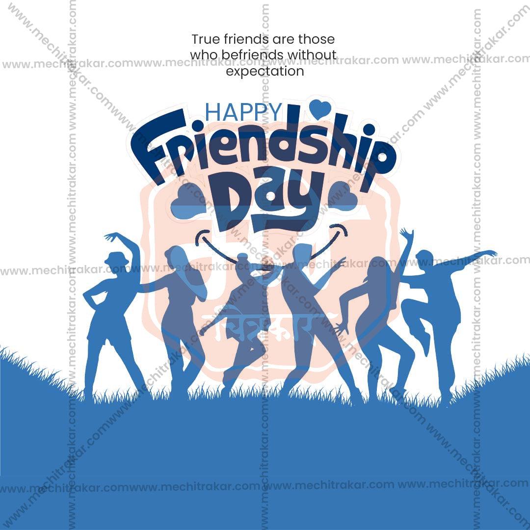 High-resolution International Friendship Day PSD