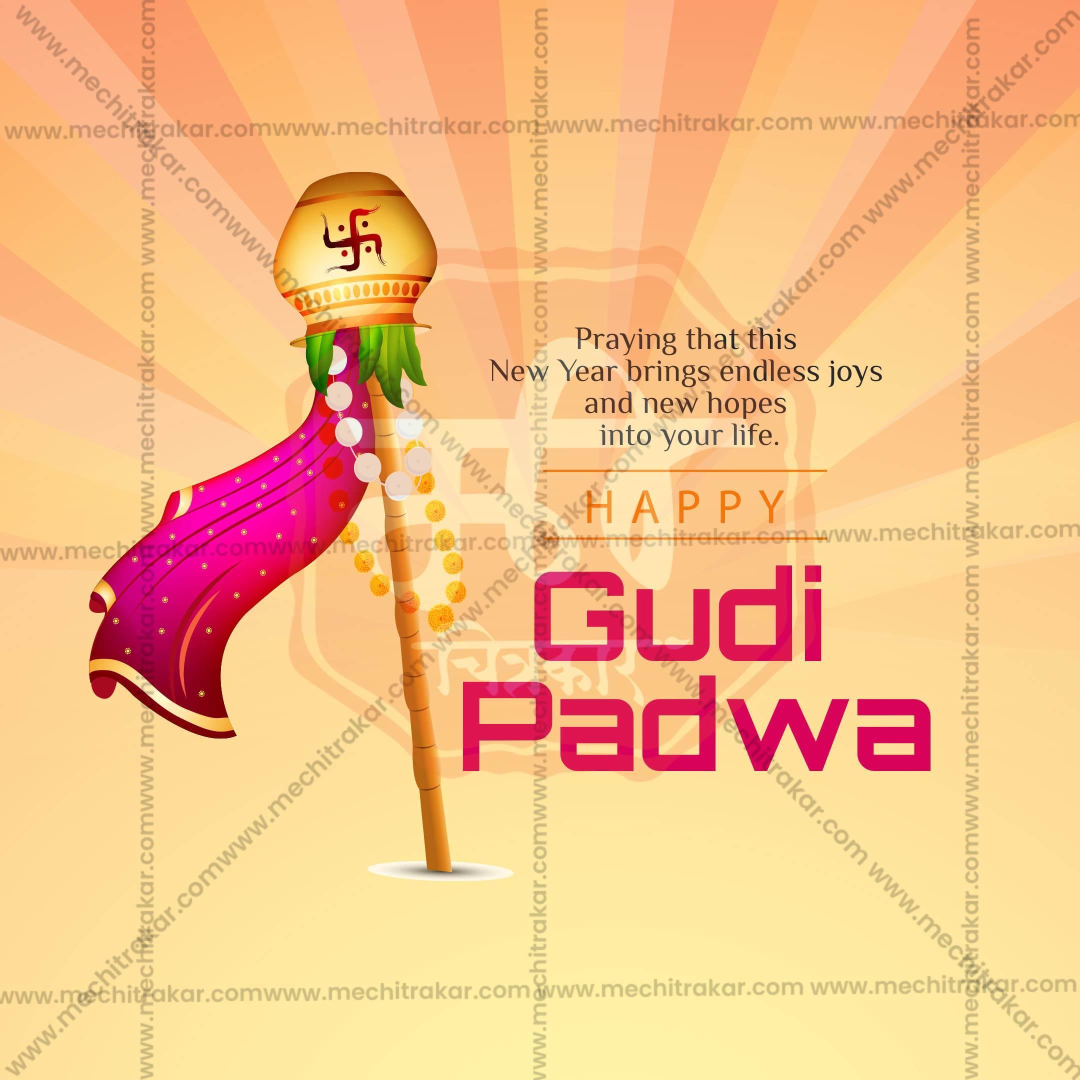 Gudi Padwa Social Media Templates | 10 PSD Bundle No.1 (English) | Me Chitrakar-0325