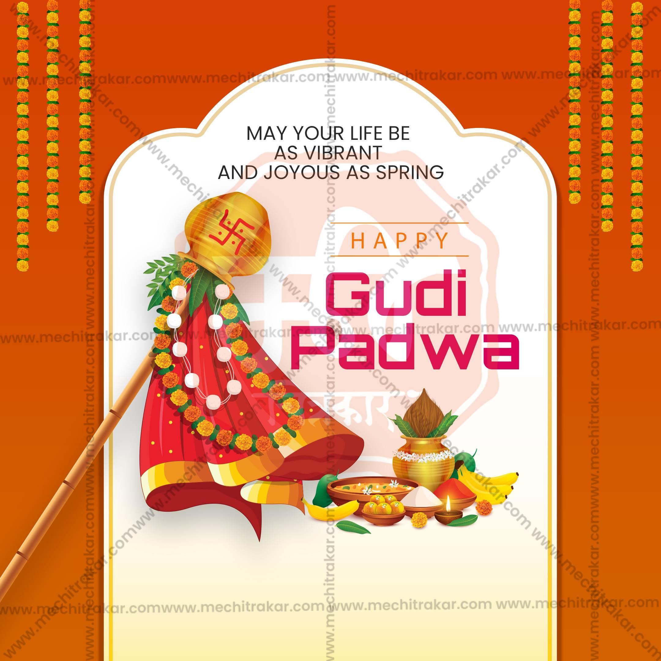 Gudi Padwa Social Media Templates | 10 PSD Bundle No.1 (English) | Me Chitrakar-0325