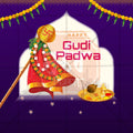 Gudi Padwa Social Media Template | English PSD | Me Chitrakar 0325-8