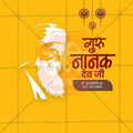 High-Quality Guru Nanak Punyatithi Festival Flyer in Marathi, Hindi, and English - Editable PSD  by Me Chitrakar