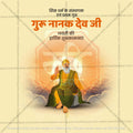 Guru Nanak Jayanti Social Media Template | Hindi PSD | Me Chitrakar 1024-3