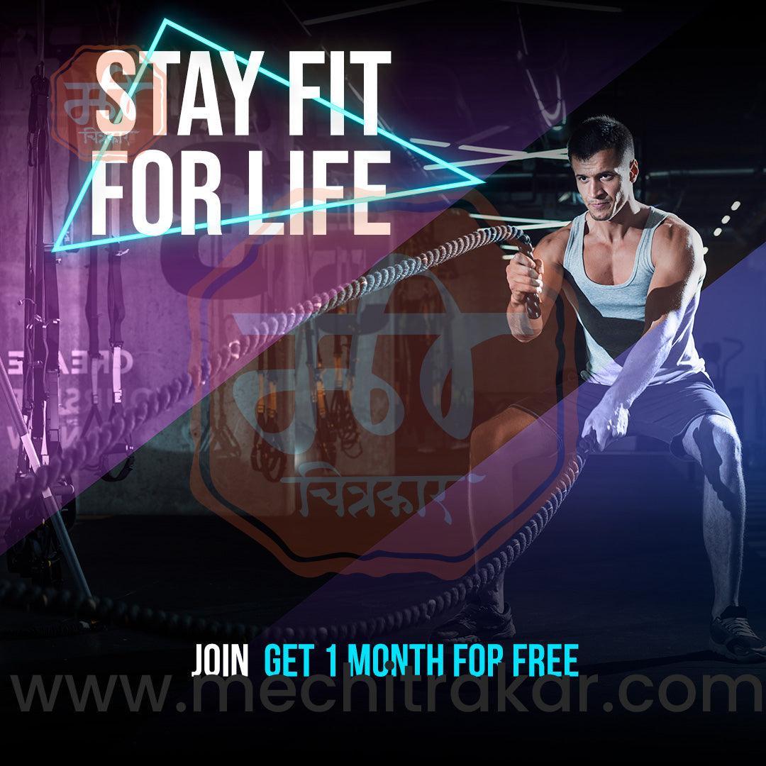 GYM Business Marketing Bundle: 5 Premium English Templates (PSD & JPG)