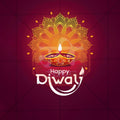 Diwali Social Media Template | English PSD | Me Chitrakar 1024-10