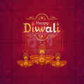 Diwali Social Media Template | English PSD | Me Chitrakar 1024-3