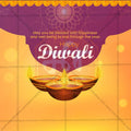 Diwali Social Media Template | English PSD | Me Chitrakar 1024-7