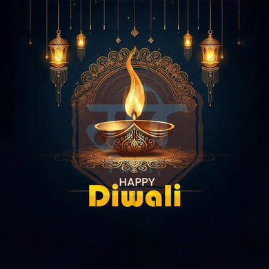 Diwali Social Media Template | English PSD & JPG | Me Chitrakar 1024-9