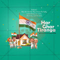 High-Quality Har Ghar Tiranga Festival Flyer in Marathi, Hindi, and English - Editable PSD  by Me Chitrakar