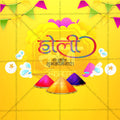 Holi Social Media Template | Hindi PSD | Me Chitrakar 0325-10