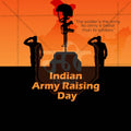 Army Day Celebration PSD Template for Custom Design