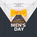 High-Quality International Men's Day Festival Flyer in Marathi, Hindi, and English - Editable PSD and JPG by Me Chitrakar