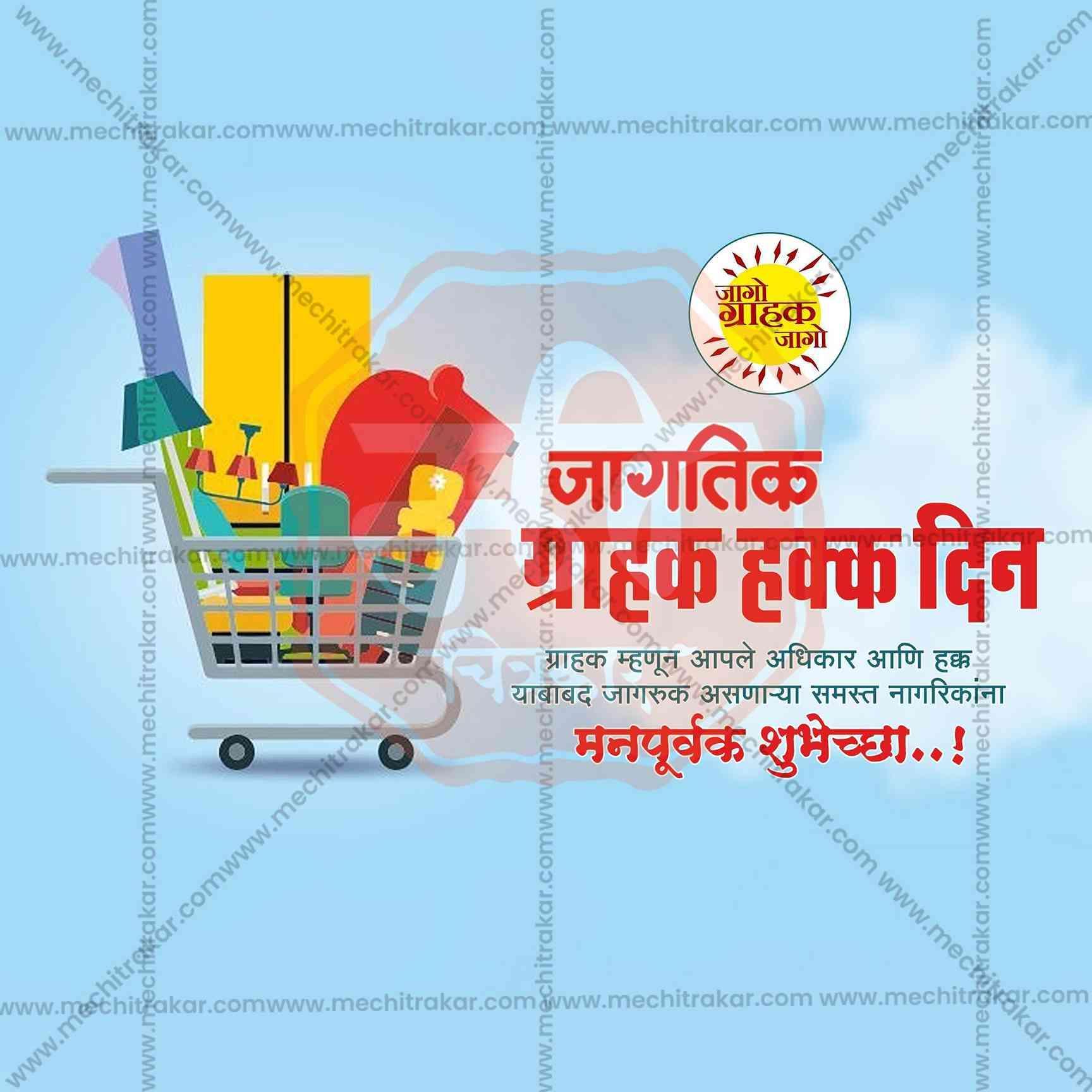 World Consumer Rights Day Social Media Templates | 10 PSD Bundle No.1 (Marathi) | Me Chitrakar-0325