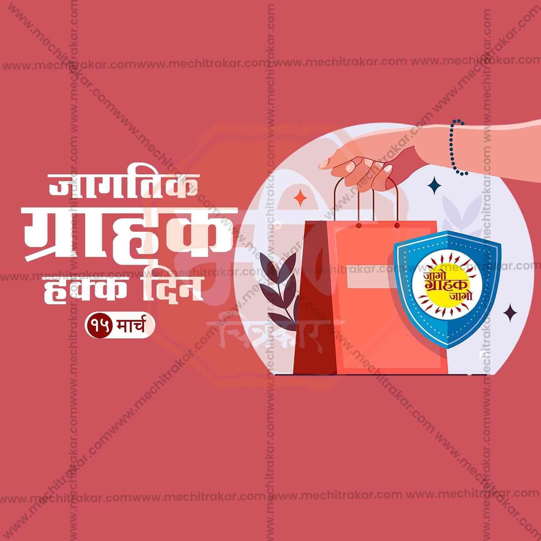 World Consumer Rights Day Social Media Templates | 10 PSD Bundle No.1 (Marathi) | Me Chitrakar-0325