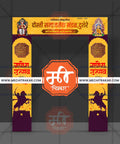 Welcome Arch Kamaan Designs - High-Quality Editable PSD Files for Event Entrances - Mechitrakar | MWK0824-3
