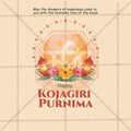 High-Quality Kojagari Purnima Festival Social Media Post in Marathi, Hindi, and English - PSD by Me Chitrakar