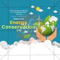 Premium National Energy Conservation Day  editable Invitation in Marathi, Hindi, and English - Editable PSD and JPG by Me Chitrakar
