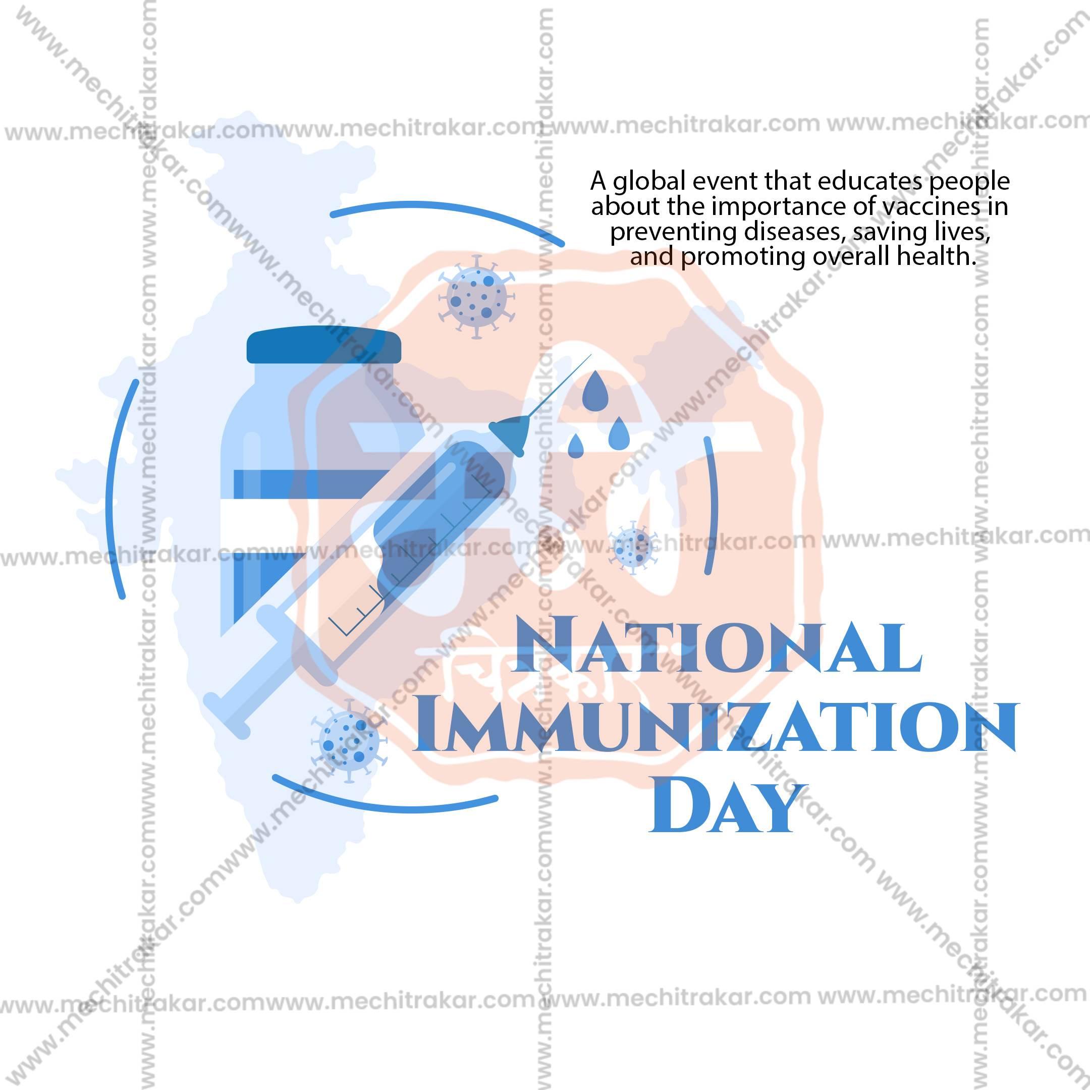 National Immunization Day Social Media Templates | 10 PSD Bundle No.1 (English) | Me Chitrakar-0325