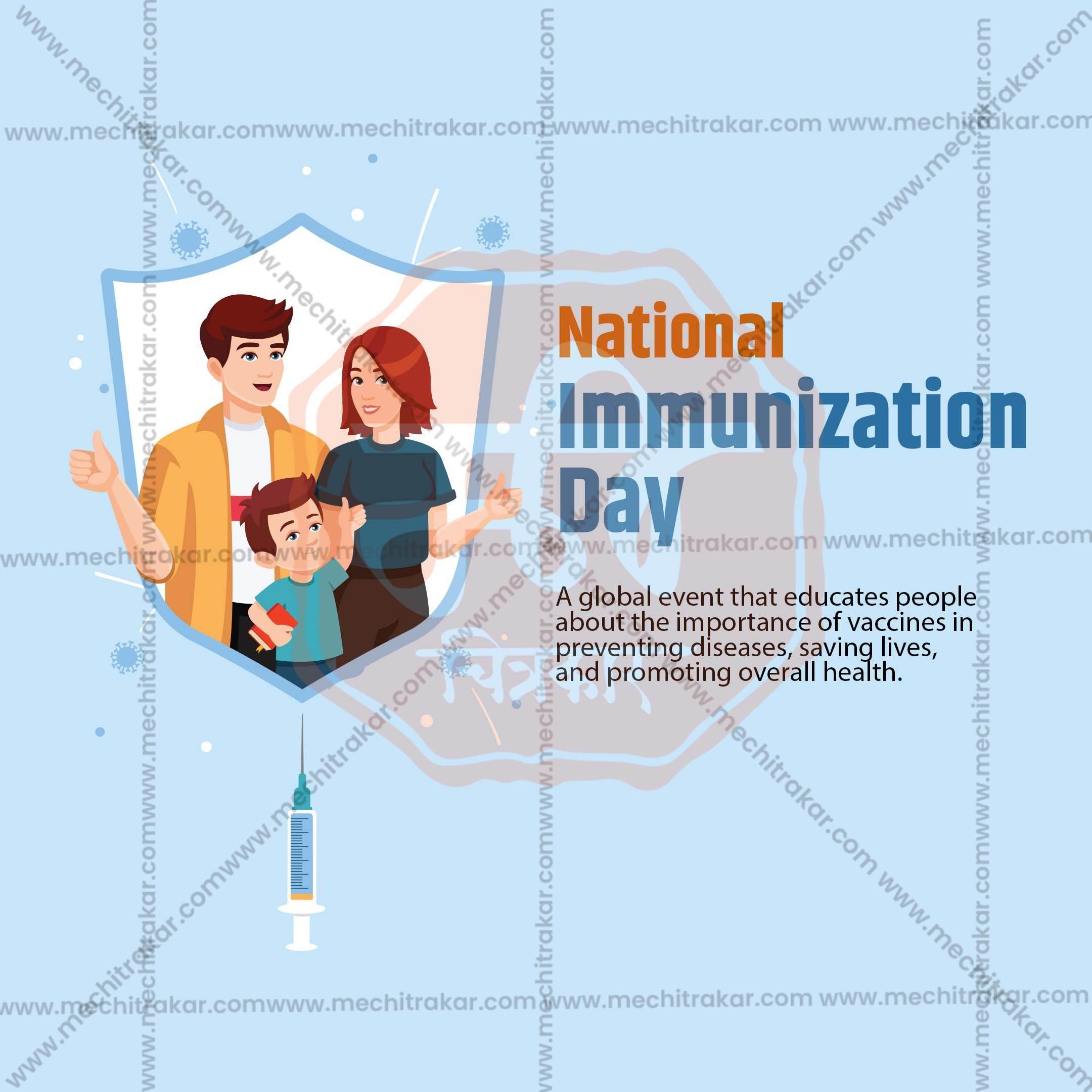 National Immunization Day Social Media Templates | 10 PSD Bundle No.1 (English) | Me Chitrakar-0325