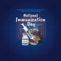 National Immunization Day Social Media Template | English PSD | Me Chitrakar 0325-5