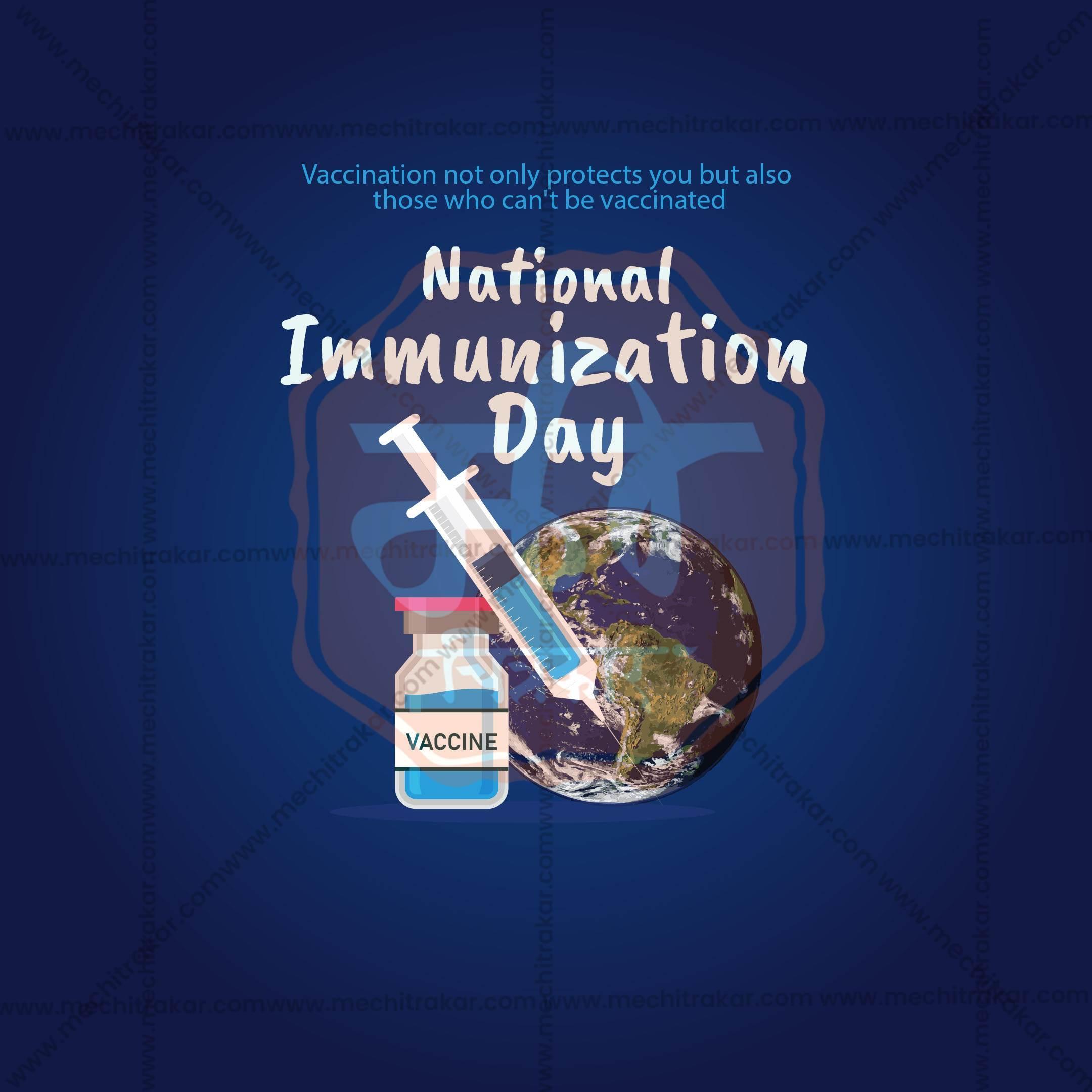 National Immunization Day Social Media Templates | 10 PSD Bundle No.1 (English) | Me Chitrakar-0325