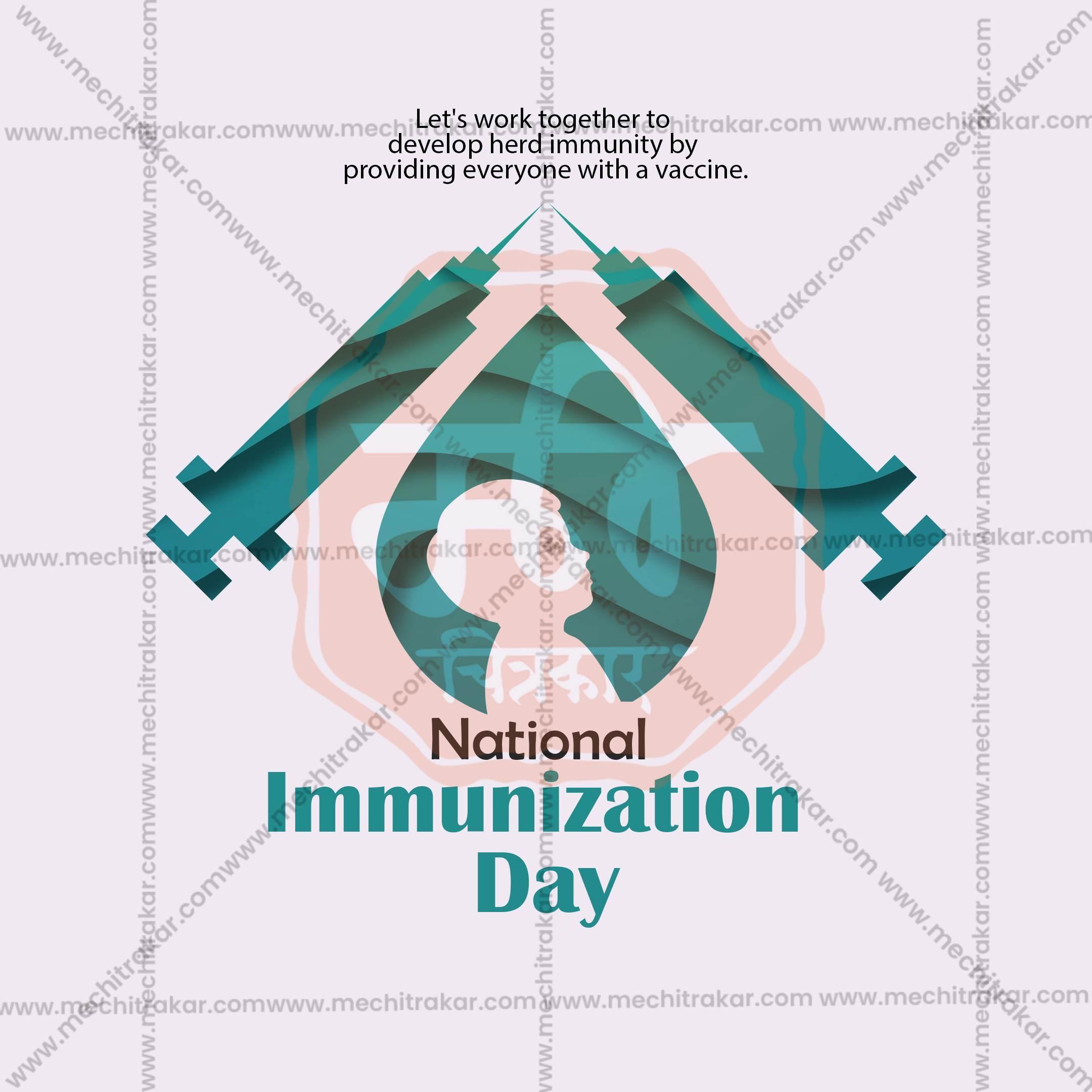 National Immunization Day Social Media Templates | 10 PSD Bundle No.1 (English) | Me Chitrakar-0325