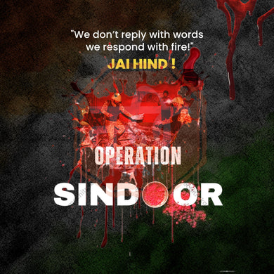 Operation Sindoor English Poster Template – Download PSD