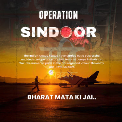 Dr. Operation Sindoor PSD Creative for Facebook – Me Chitrakar