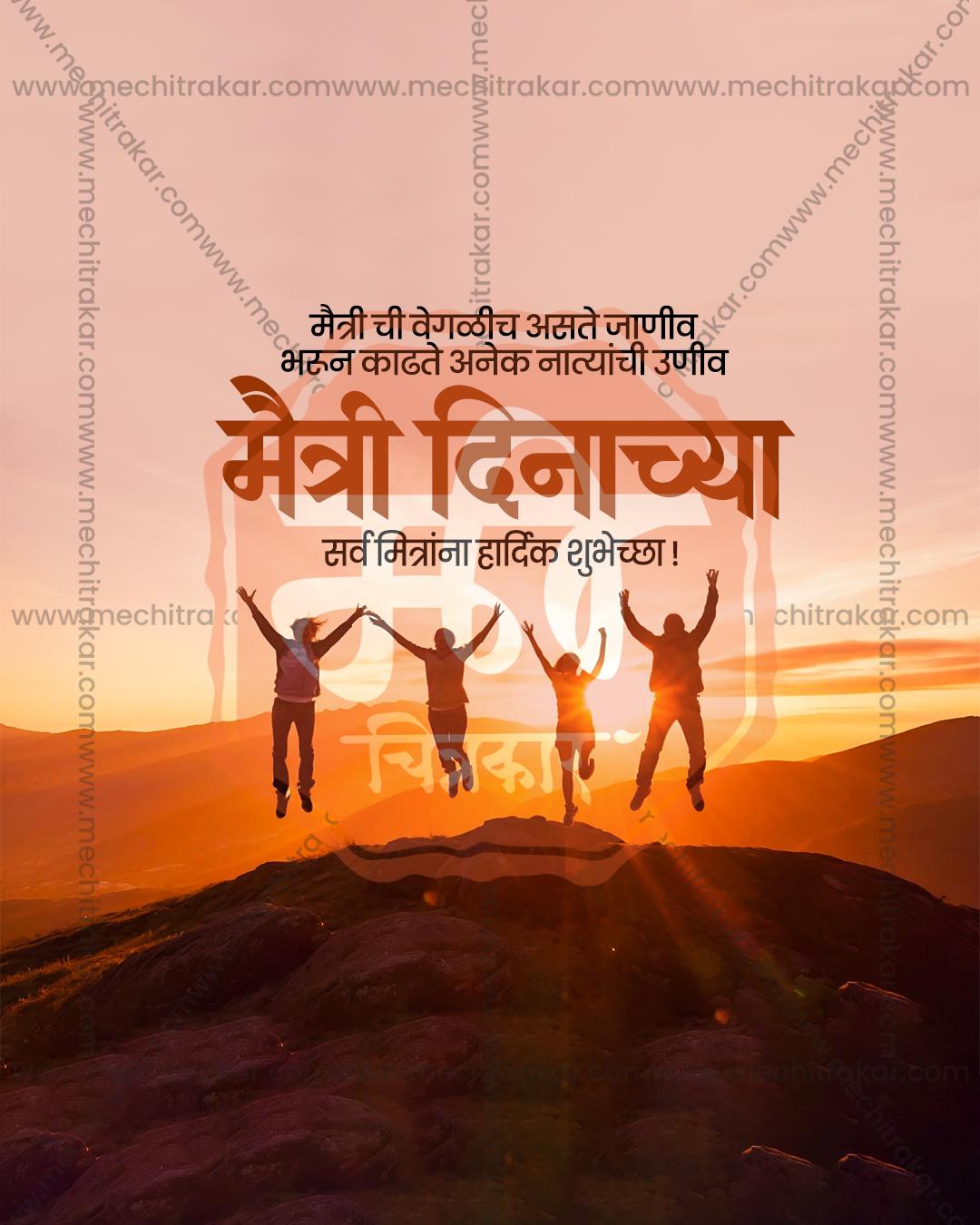 Joyful Squad editable Friendship Day PSD template with group silhouette design for social media