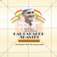 Lal Bahadur Shastri Jayanti