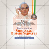 Atal Bihari Vajpayee Jayanti