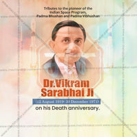 Dr. Vikram Sarabhai Punyatithi