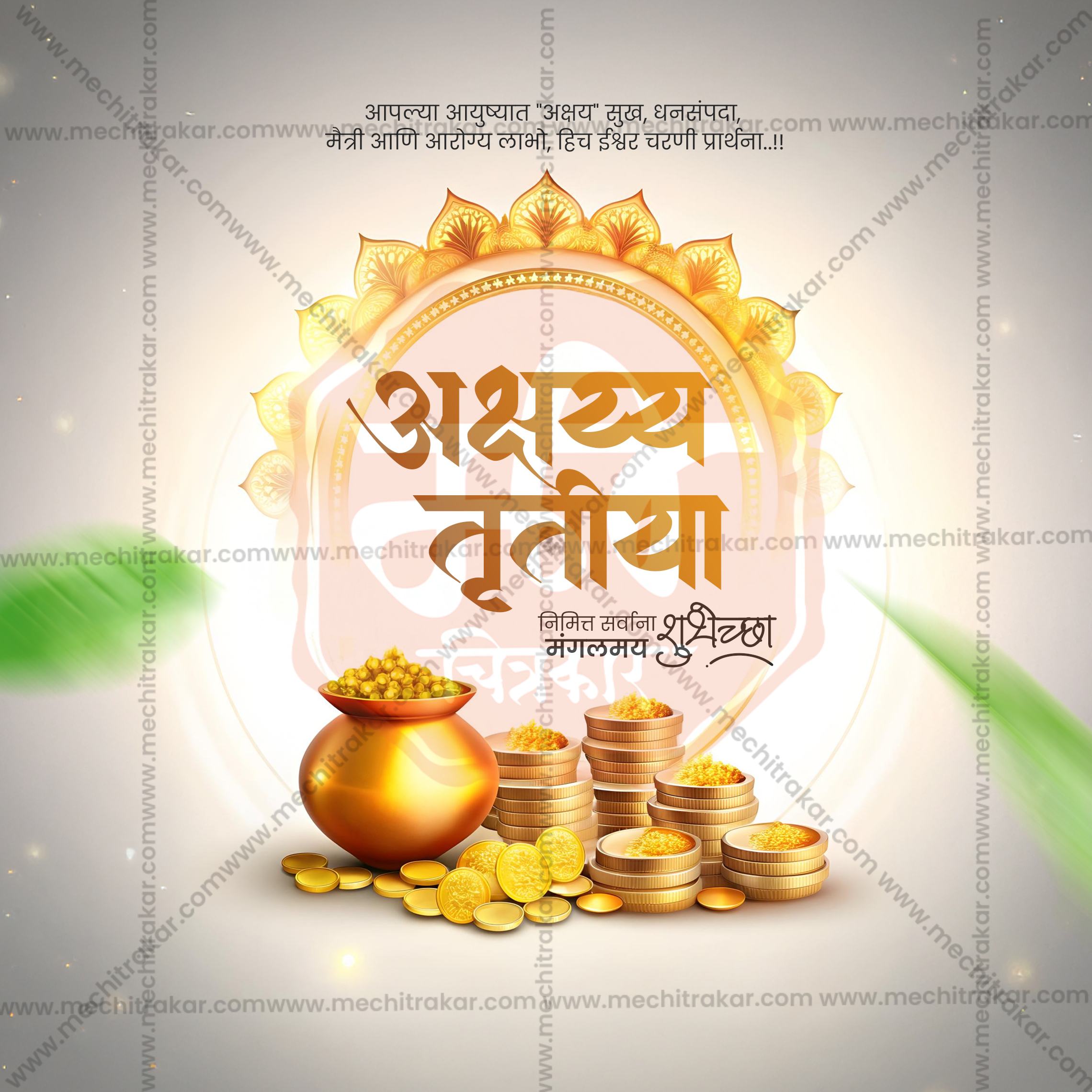 Akshay Tritiya Creative Banner Design PSD Me Chitrakar