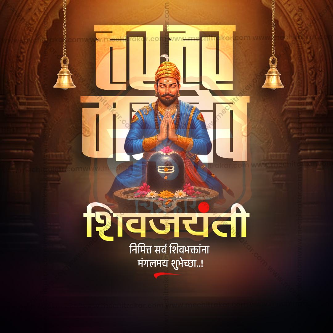 Janta Raja Shivaji Maharaj Background Template