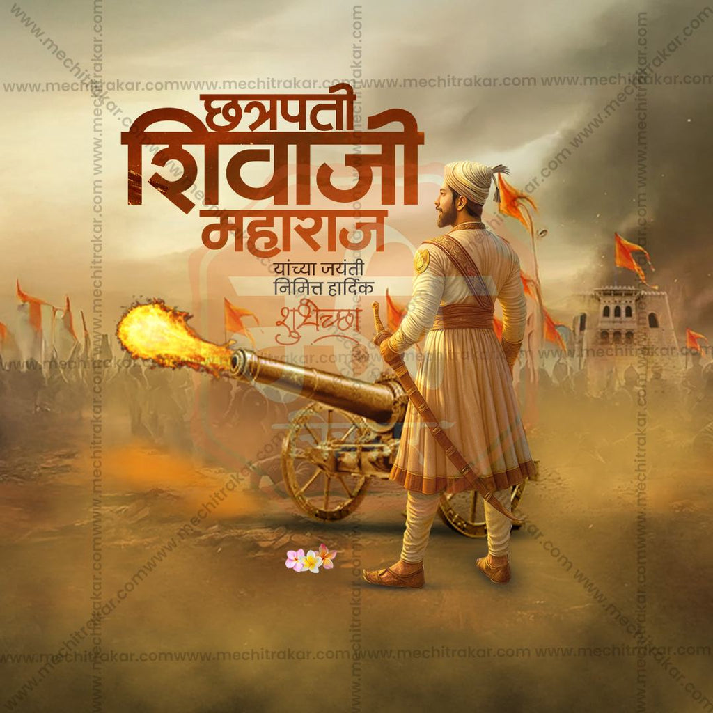 Happy Shivjayanti Marathi Greetings PSD File