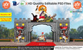 Chhatrapati Shivaji Maharaj Theme Kaman and Arch Backdrop Design – High-Quality Editable PSD File | Me Chitrakar