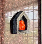 Ganesh Devali – Fiber Shrine with Terracotta Ganesha