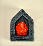 Ganesh Devali – Fiber Shrine with Terracotta Ganesha