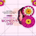 International Women's Day Social Media Template | English PSD | Me Chitrakar 0325-10