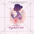 International Women's Day Social Media Template | English PSD | Me Chitrakar 0325-2